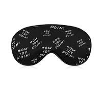 How You Doin Sleeping Blindfold Mask Cute Eye Shade Cover with Adjustable Strap for Women Men Night
