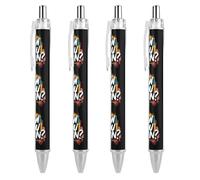 How You Doin1 Funny Ballpoint Pen Printed Retractable Black Round Barrel Fine Point Pens 0.5mm 1/2/4 Pcs