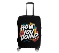 How You Doin1 Funny Luggage Cover Washable Suitcase Protector Travel Baggage Covers