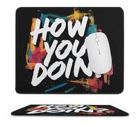How You Doin1 Funny Mouse Pad Desk Mat Stylish Mousepad for Gaming Office Home Work