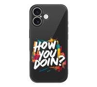 How You Doin1 Glass Phone Cases Compatible with iPhone 17