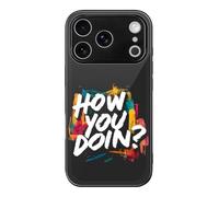 How You Doin1 Glass Phone Cases Compatible with iPhone 17