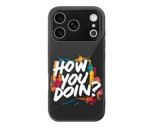 How You Doin1 Glass Phone Cases Compatible with iPhone 17