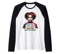 How You Gonna Win When You Ain't Right Within Empowerment Raglan Baseball Tee