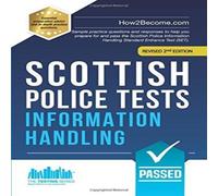 How2Become Scottish Police Tests: INFORMATION HANDLING Paperback Book How2Become Multicolor