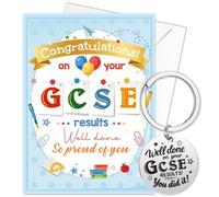 HOWAF GCSE Results Congratulation on your Exam Results Card & Keyring Set