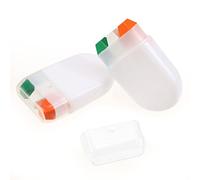 HOWAF St Patricks Day Fan Brush Face Paint, 2 Pack Irish Flag Face Paint Crayons Colors Face & Body Paints St Patrick's Day Fancy Dress Ireland Flag Face Paint for St Patricks Day Makeup Supplies