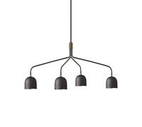 Howard Chandelier 4 Arm Long Gunmetal