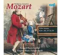 HOWARD DAVIS/VIRGINI - MOZART VIOLIN SONATAS K377 - CD - K3z