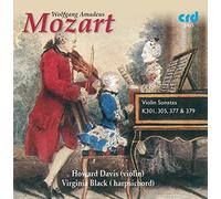Howard Davis/Virginia Black - Wolfgang Amadeus Mozart: Violin Sonatas K377. 301, 305 & 379