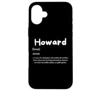 Howard Definition Personalized Custom Costume For Howards Case for iPhone 16 Plus