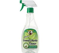 Howard Granite Cleaner and Marble Polish, Streak-Free Formula for Stone Worktops, pH Neutral Daily Spray with Lemongrass Lime Scent for Kitchen Surfaces, 473ml