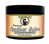 HOWARD Leather Restorer for Sofas - Deep Penetrating Black Leather Restorer, Boots and Tack - Premium Salve Conditioner with Lanolin, Neatsfoot, Coconut Oil, Beeswax & Carnauba Wax 170g