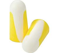 Howard Leight Bilsom 303S Single-Use Foam Earplugs Refill Pack, Yellow, Bullet Shape, SNR 33 dB, Size Small, 1006187 (Box with 200 Pairs)