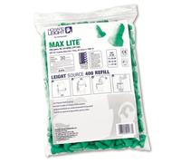 Honeywell MaxLite LS400 Earplug Refill (Pack of 200) Green HL1013048