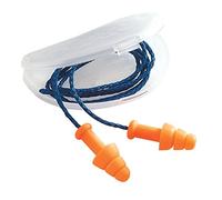 Howard Leight by Honeywell SmartFit Heat-Activated Corded Reusable Earplugs, 100-Pairs (SMF-30)