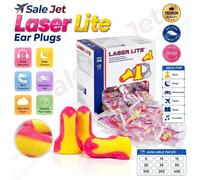 Howard Leight Laser Lite Ear Plugs for Work Sleep Snoring Noise Cancelling Bike