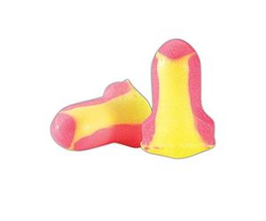 Howard Leight LL-1 Laser Lite Disposable Uncorded Foam Earplugs, Polyurethane Foam, One Size, Pink/Yellow (Pack of 200)