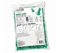 Honeywell MaxLite LS400 Earplug Refill (Pack of 200) Green HL1013048