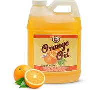 HOWARD Orange Oil 64 Ounce Half Gallon, Clean Kitchen Cabinets, Best Furniture Polish, Orange Wood Cleaner