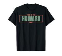 HOWARD Personalized Name Shirt This Is The HOWARD Way T-Shirt