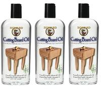 Howard Products BBB012 Butcher Block and Cutting Board Oil, 12-Ounce (3-Pack)