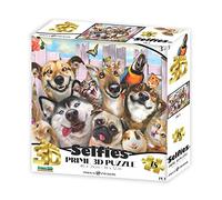Howard Robinson Super 3D Effect Selfies Pets Puzzle (48-Piece)