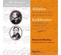 Howard Shelley, Nuremberg Symphony Orchestra – Tellefsen & Kalkbrenner: Piano Concertos – Hyperion