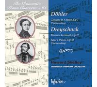 Howard Shelley Tasmanian Symphony Orchestra - Dhler & Dreyschock: Piano Concertos (Hyperion Romantic Piano Concerto 61)