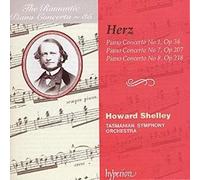 Howard Shelley & Tasmanian Symphony Orchestra – Herz: Piano Concertos Nos. 1, 7 & 8 – CD (2004)
