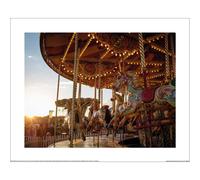 Howard Shooter England Music Festival Merry-Go-Round Print Howard Shooter Multicolor