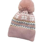 Howard's Winter Hats for Women and Men - Lena Nordic Knit Hat, Winter Beanie with Pom-Pom, Cold Weather Beanies