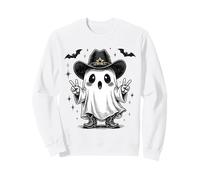 Howdy Boo Ghost Halloween Country Western Cowboy Cowgirl Sweatshirt