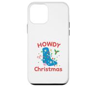 Howdy Christmas Cowboy Boot Lights Funny Holiday Western Case for iPhone 12 mini