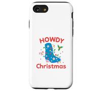 Howdy Christmas Cowboy Boot Lights Funny Holiday Western Case for iPhone SE (2020) / 7/8