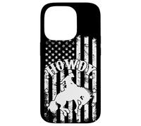 Howdy Cowboy & Cowgirl Howdy Rodeo Western Country Southern Case for iPhone 14 Pro