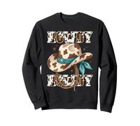 Howdy Cowboy Hat Vintage Cowgirl Western Rodeo Lover Sweatshirt