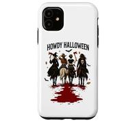 Howdy Halloween Cowboy Witch Riders Case for iPhone 11
