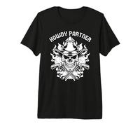 Howdy Partner Cowboy Western Premium T-Shirt