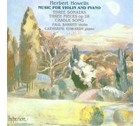 Howells: Music for Violin & Piano - Violin Sonatas Nos. 1, 2, 3 by Barritt, Edwards (1994-01-04)