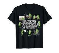 However You Communicate Im Listening AAC SLP Frog DHH Value Graphic T-Shirt