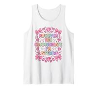 However You Communicate I'm Listening Cute Pastel SLP Tank Top