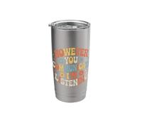 However You Communicate I'm Listening Speech Therapist - Stainless Steel Insulated Tumbler