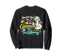However You Communication I'm Listening AAC SLP Goose Sweatshirt