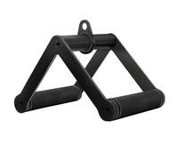 Howffite Double D Row Handle Cable Attachment V Bar Attachment LAT Pull Down Attachments Tricep Press Push Bar Fitness Machine Accessories for Gym Weight Workout