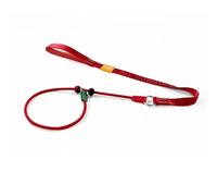 Howgo Dog Slip Lead Dog Leash, Training Leash, No-Pull Lightweight Slip Lead and Collar, Heavy Duty & Durable, Padded Handle, for All Breeds (Red, 3.6FT)