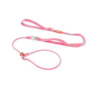 Howgo Dog Slip Lead Dog Leash, Training Leash, No-Pull Lightweight Slip Lead and Collar, Heavy Duty & Durable, Padded Handle, for All Breeds (Pink, 5.5FT)