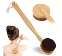 Howhen Self Tanner Brushes with Long Handle for Body, Back Brush Applicator for Controlled Sunless Tanning Fake Tan