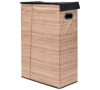 HowHomely Plastic Laundry Basket 22 x 40 x 60 cm