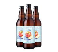 Howies 0.5% ABV Low Alcohol Cider | 3 x 500ml Glass Bottles | Premium Somerset Full Juice Craft Cider | Crisp Medium-Sweet Taste | Refreshing Apple Flavour | Alcohol-Free Alternative